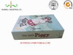 Book Shape Handcrafted Gift Boxes With Magnet Closure CMYK Printing
