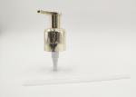 Golden Long Neck Size Cosmetic Lotion Pump High Practicality For Shower Gel