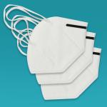 Soft Disposable Medical Supplies Non Woven Material Kn95 Face Mask FFP2