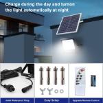 LED Remote Operated Flood Lights Battery Powered Solar Flood Lights 200W