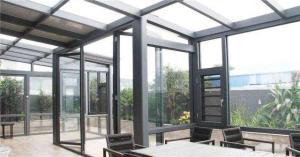 Wholesale High End Garden Aluminum Sun Room , Powder Coated Aluminium Glass House from china suppliers