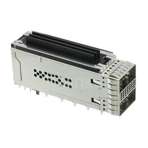 Wholesale TE 2299940-2 ZQSFP+ Receptacle With Cage Ganged (2x1) with Heat Sink Connector 25 Gb/s from china suppliers