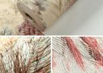 0.53*10M Contemporary Bedroom Wallpaper With Light Yellow Floral Pattern , Heat