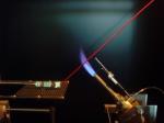 Stainless Steel Horizontal Burning Test For Plastic Material Flame Combustion