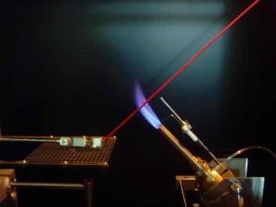 Stainless Steel Horizontal Burning Test For Plastic Material Flame Combustion