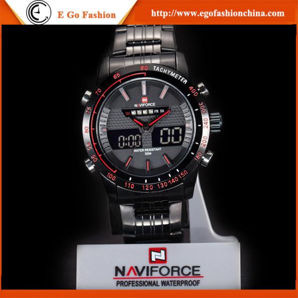Top Brand Watch Naviforce China Watch Supplier Stainless Steel Watch Quartz