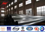 Straight / Tensile Hot Dip Galvanized Steel 10m Octagonal Metalic Pole With