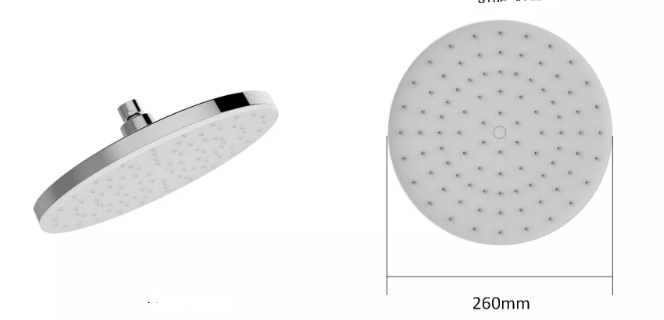 Transform Your Shower Experience With Universal ABS Chrome Plated Rain Shower Head