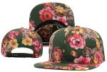 Sublimated Flat Brimmed Snapback Baseball Caps Blank Floral Plain Logo Available