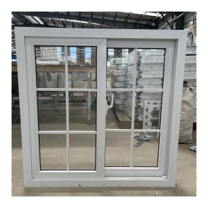 Wholesale Protect Home Office Anti Burglar UPVC Double Glazed Sliding Windows from china suppliers