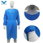 Disposable Non-Sterile Waterproof Isolation Gown SMS Non-Woven for Adequate