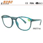 New arrival and hot sale plastic reading glasses,suitable for women and men