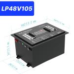 48V 105Ah Lithium Golf Cart Battery - Power Series