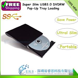 Wholesale Wholesale USB 3.0 Tray loading Super Slim Portable External DVDRW /CD-RW Burner Drive from china suppliers