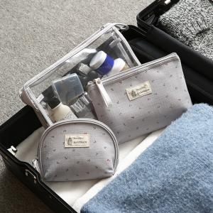 Wholesale Lady Private Label Waterproof Portable Pink Cosmetic Bag Sets from china suppliers