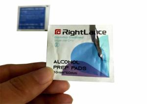 Wholesale Iso13485 30x60mm Individually Wrapped Alcohol Swabs For Medical Wipes from china suppliers