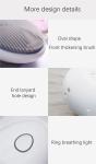 8000 Times/ Per Min High Frequency Vibration Wireless Silicone Ultrasonic Facial