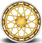 Sputtering 3 Piece Forged Wheels Machined Face 18 19 20 21 and 22 inches