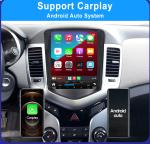 Tesla Style 2 Din Android Car Radio Chevrolet Cruze 2009-2014 Stereo Carplay Car