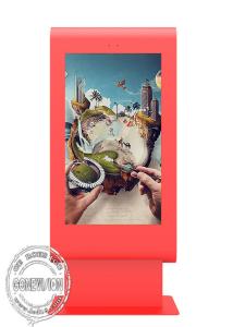 Wholesale FCC 55in PCAP Foil Touch Screen Kiosk For Outdoor Advertising from china suppliers