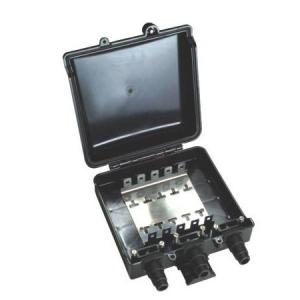 Wholesale Black Optical Distribution Cabinet , 50 Pairs Cable Wall Mount Termination Box from china suppliers