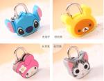 Fashion Cute Cartoon Lock Animal Padlock Silicone Mini Lock for Diary