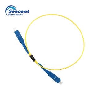 Wholesale Single Mode Simplex /SC/UPC 0.3 dB Fiber Optic Jumper from china suppliers