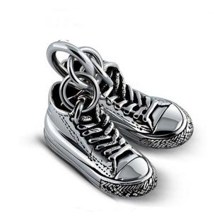 Wholesale Men and Women Sterling Silver Pendant Necklace with Silver Shoes Pendant(XH055344W) from china suppliers
