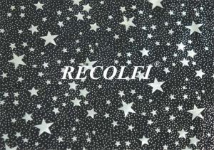 Wholesale Silver Foil Knit Activewear Nylon Spandex Fabric Moisture Wicking Fast Dry from china suppliers