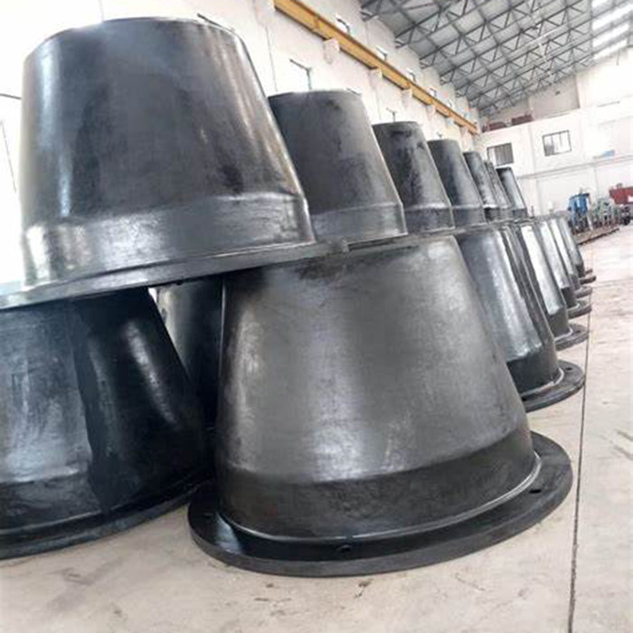 Heavy duty Cone Rubber Fender with 500-3000H Height and Bolt Accessories