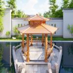 Create Stunning Outdoor Space European style Aluminum Pavilion