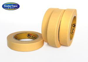 Wholesale ISO Paper Masking Tape Yellow Color Automotive Decorative Car Painting Crepe from china suppliers