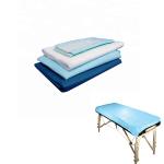 Eco Friendly 35G Blue Disposable Bed Roll 100m