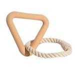 Best Interactive Knotted Rope Triangle Tug Training Toysfor Large Dogs