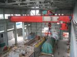 Electric Trolley Double Girder Overhead Crane 10ton With Remote Control