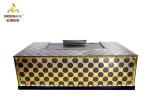 Customized Teppanyaki Grill Double Burners /Japanese Restaurant Grill Table