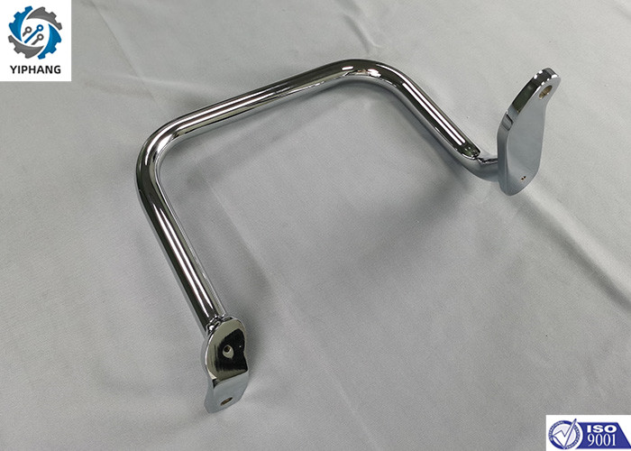 SPCC Custom Sheet Metal Parts 2.5mm 3D Tube Forming Engine Guard For Motorcycle