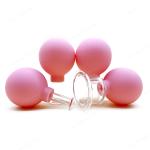 4 Pcs different size High Quality Silicone Cupping Cups Vacuum Cupping Massage