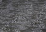 0.65 Mm Thickness Printed PU Leather Pearlied Dark Silver Color Normal Peeling