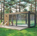 OEM 20ft Multi Functional Luxury Flat Pack Container House Home with 50/75/100mm