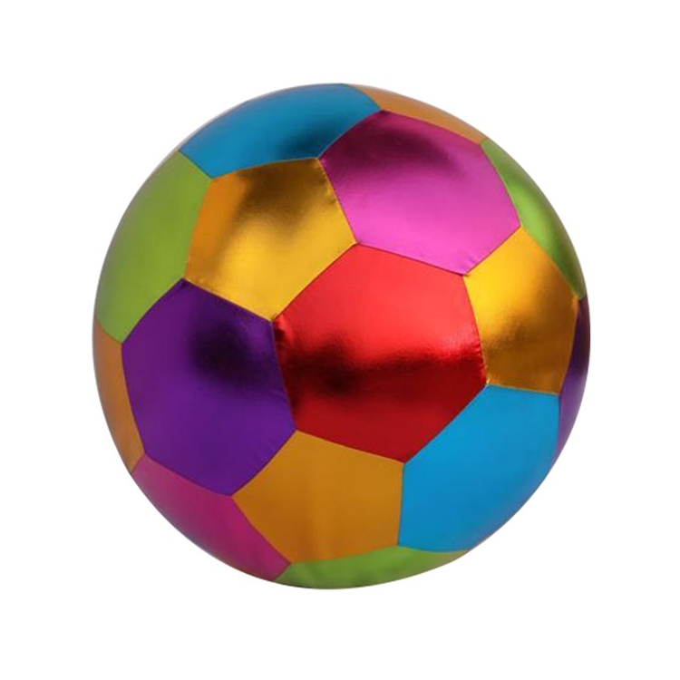 Plastic Net and Inflatable Toy Giant Fabric Cloth Soccer Ball for Kids 50 cm Diameter