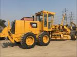 Yellow Used Motor Graders 120H With 12" Mouldboard Operate Weight 21000kg