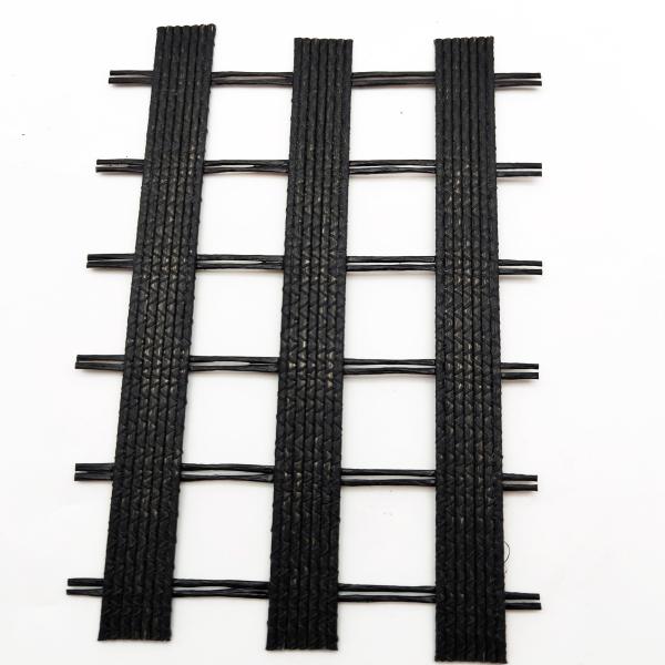 Yellow 50kn/80kn/100kn Biaxial Fiberglass Geogrid for Roadbeds and Slope