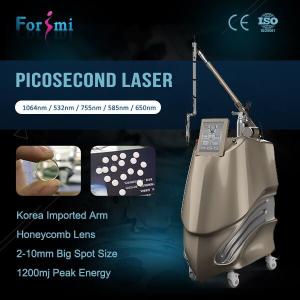 Wholesale Professional Q Switch ND Yag Picosecond 600ps laser tattoo removal machine with Medical CE certification from china suppliers