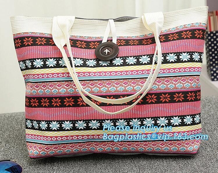 customized professional wholesale tote bag cotton canvas bags,Colorful pattern heat transfer printing custom canvas bag