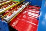 Chromadeck Roofing Sheet Roll Forming Machine Length Adjustable Hydraulic