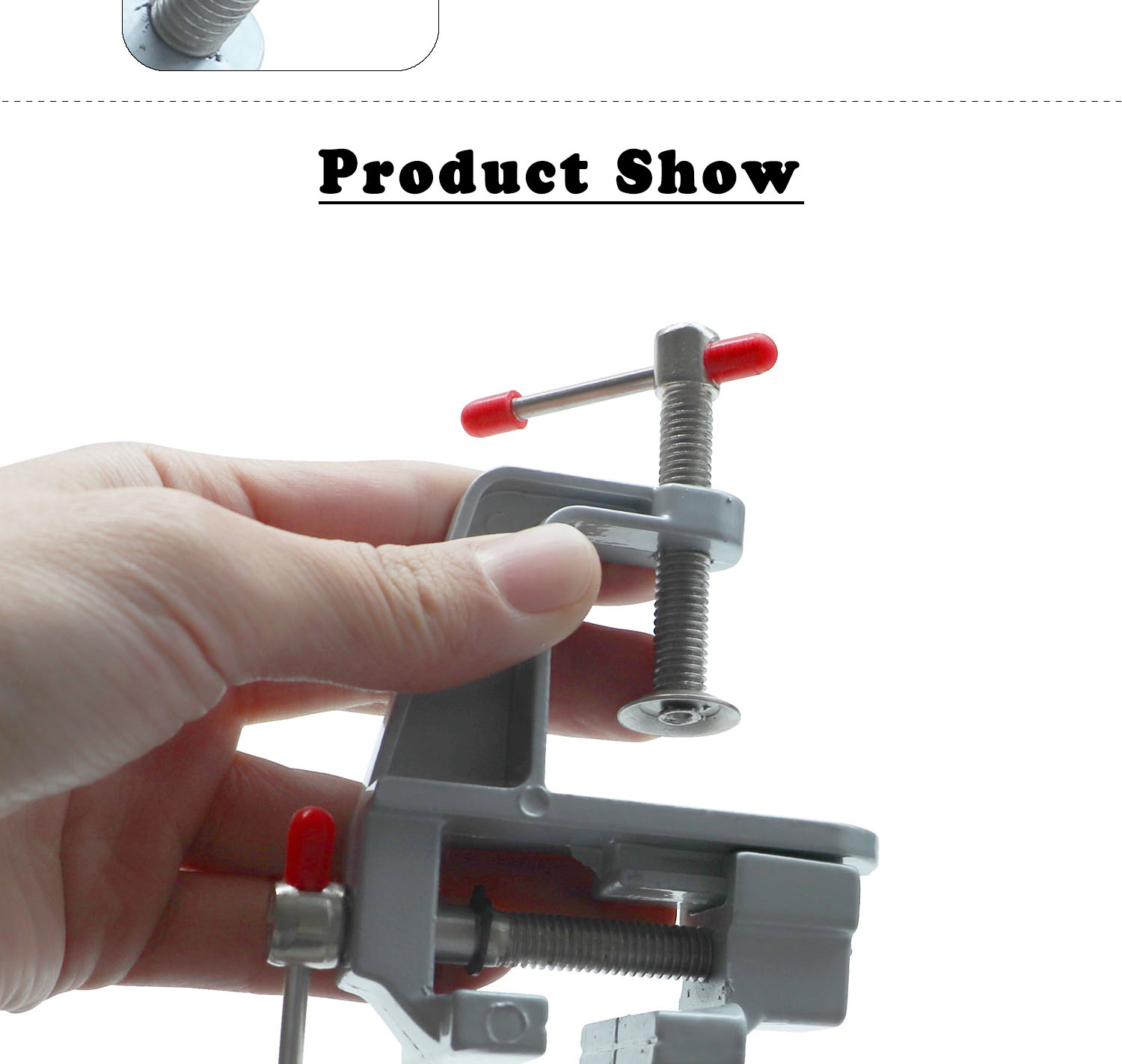 Mini Bench Aluminium Alloy Jewelry Accessories Tools Vise Clamp