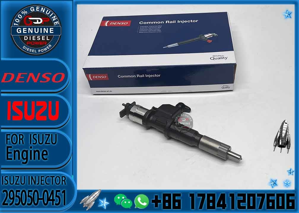 Diesel Fuel Common Rail Injector 295050-0450 295050-0451 8976220350 8-97622035-0 8-97622035-1 8-97622035-2 6WG1 6WF1