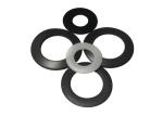 Carbon filled PTFE gasket sheet ring disc can band sinter piston for shock