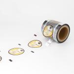 Plastic Printed Laminated Sealing Cup Packaging Film Roll Milk Tea Cup Sealer